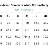 Dandelion Summers 100% Cotton Romper