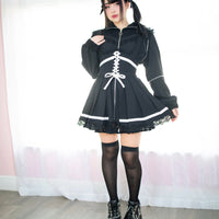 Lacebound Maid Overlay Skirt + Apron