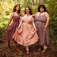 Mushroom Picnic Dress