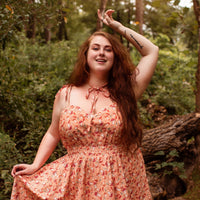 Mushroom Picnic Dress