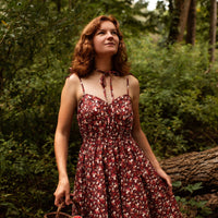 Mushroom Picnic Dress