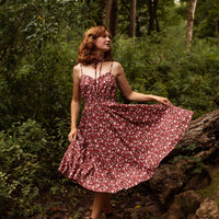Mushroom Picnic Dress