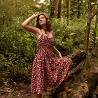 Mushroom Picnic Dress