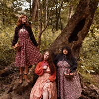 Mushroom Picnic Dress