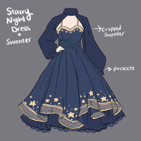 Starry Night Dress