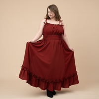 Carmine Rose Dress