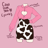 Shibuya's Heart Shirt (Pink)