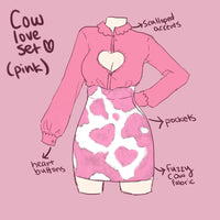 Shibuya's Heart Shirt (Pink)