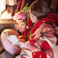 Soft & Cozy Strawberry Robe