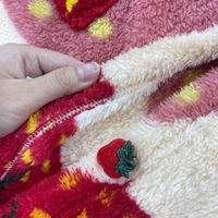 Soft & Cozy Strawberry Robe