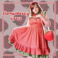 Strawberry Picnic Dress