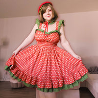 Strawberry Picnic Dress