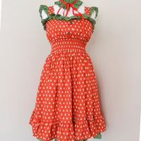 Strawberry Picnic Dress