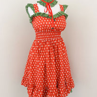 Strawberry Picnic Dress