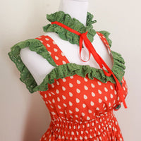 Strawberry Picnic Dress