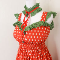 Strawberry Picnic Dress