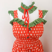 Strawberry Picnic Dress