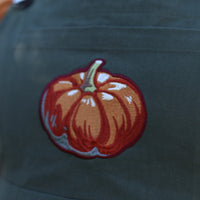 Fall Pumpkin Overalls Dress