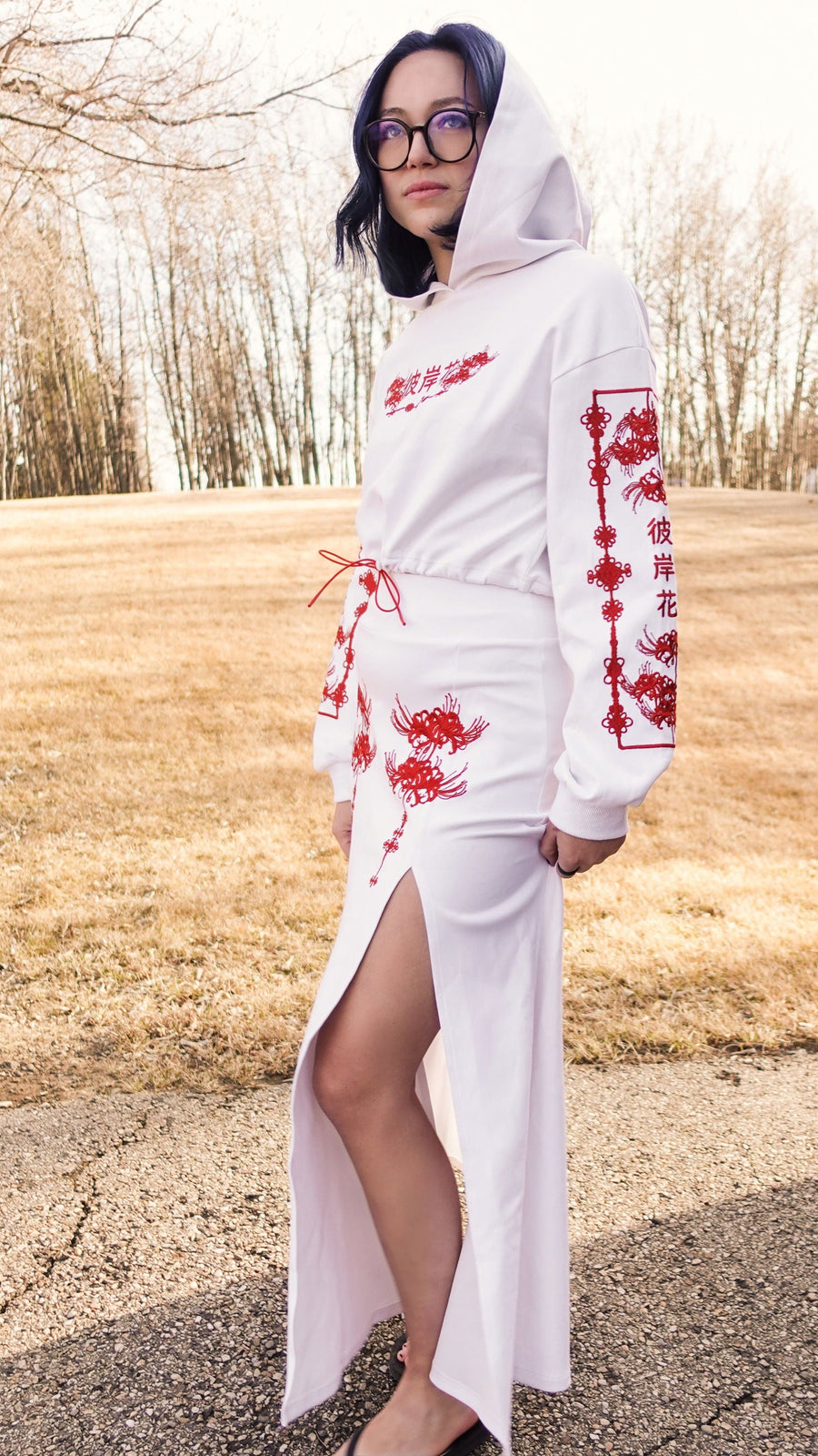 Higanbana (Spider Lily) Skirt
