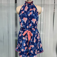 Ocean Roses Romper