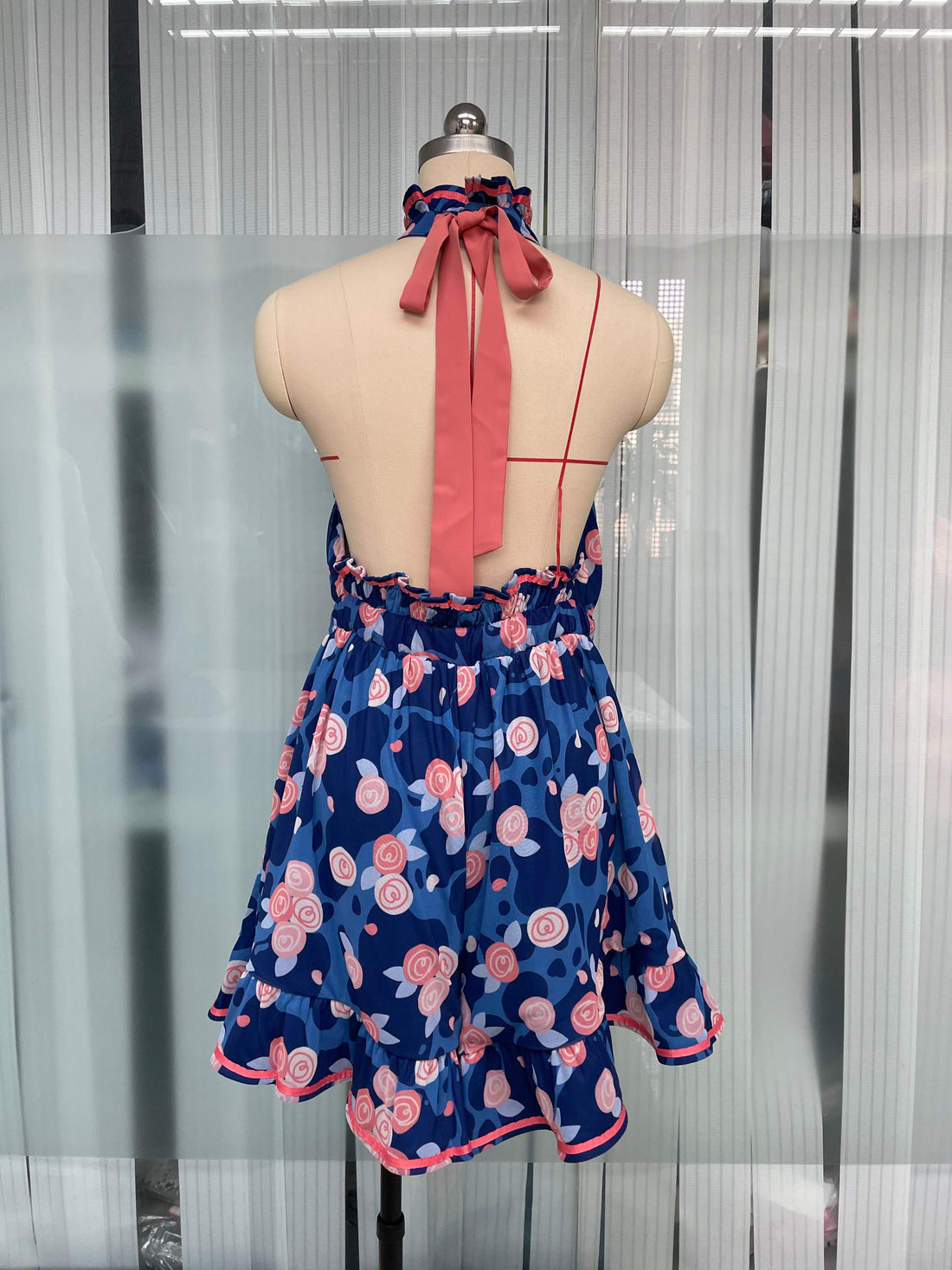 Ocean Roses Romper
