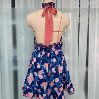 Ocean Roses Romper