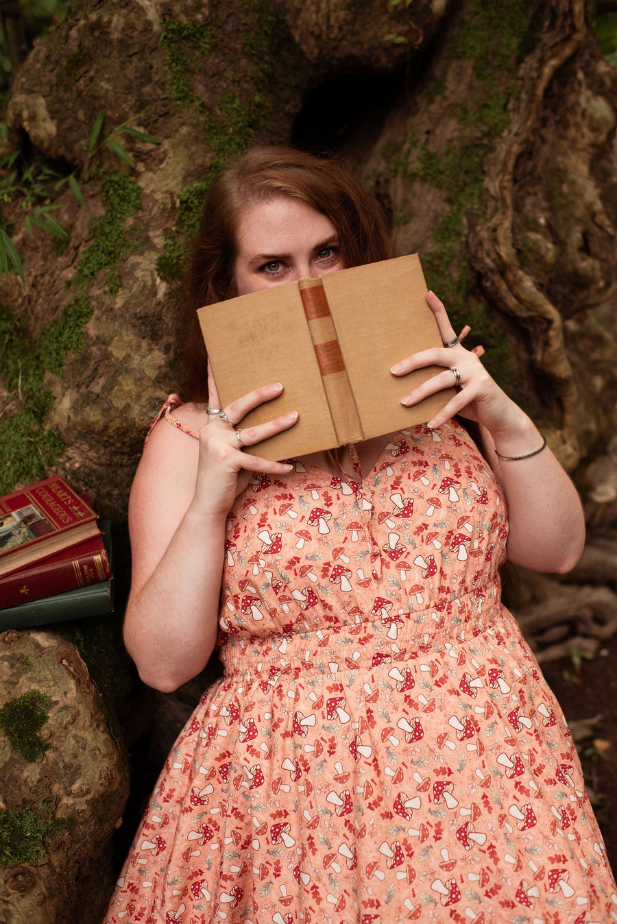 Mushroom Picnic Dress