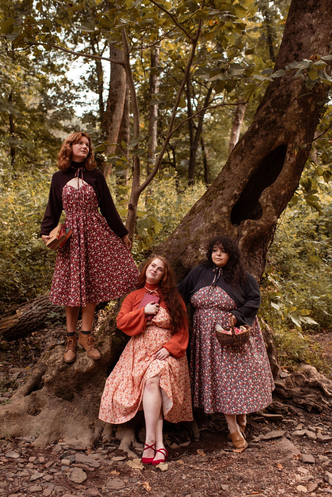 Mushroom Picnic Dress