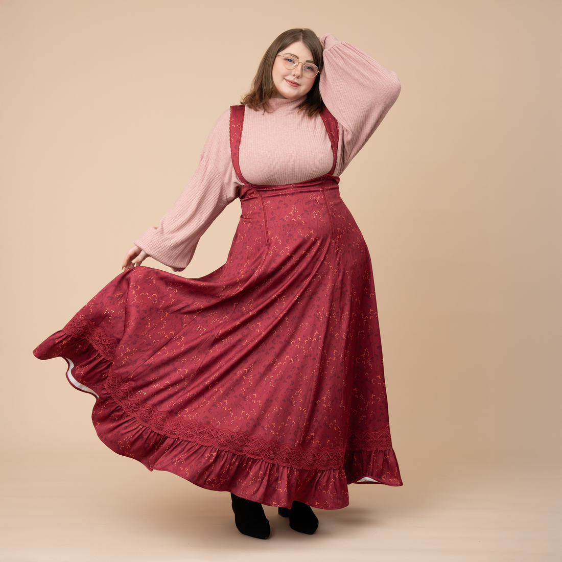 Wine Cottage Jumperskirt