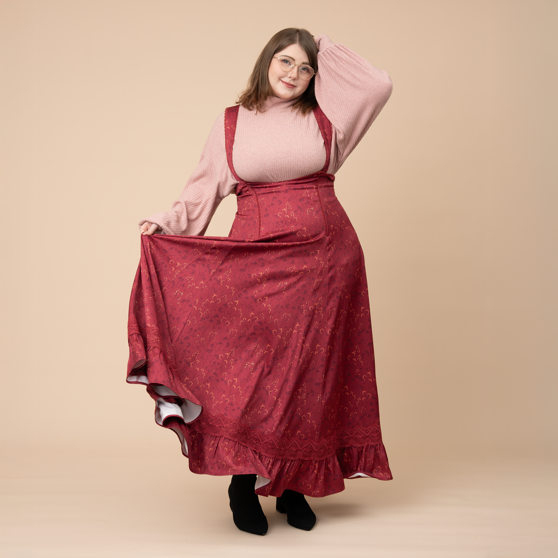 Wine Cottage Jumperskirt