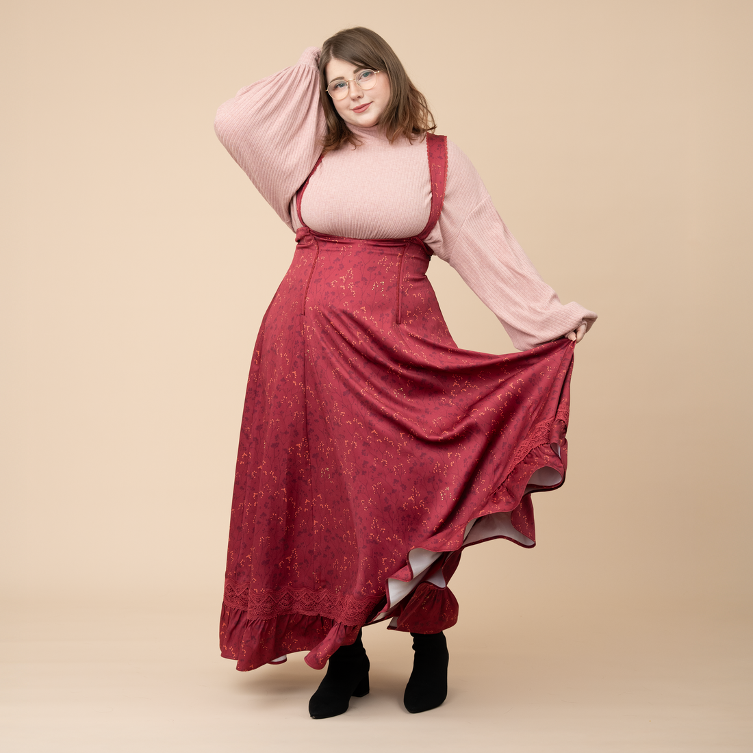Wine Cottage Jumperskirt