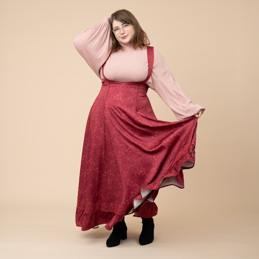 Wine Cottage Jumperskirt
