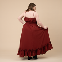 Carmine Rose Dress