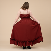 Carmine Rose Dress