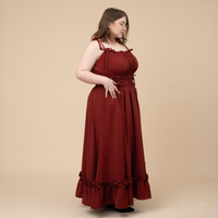 Carmine Rose Dress