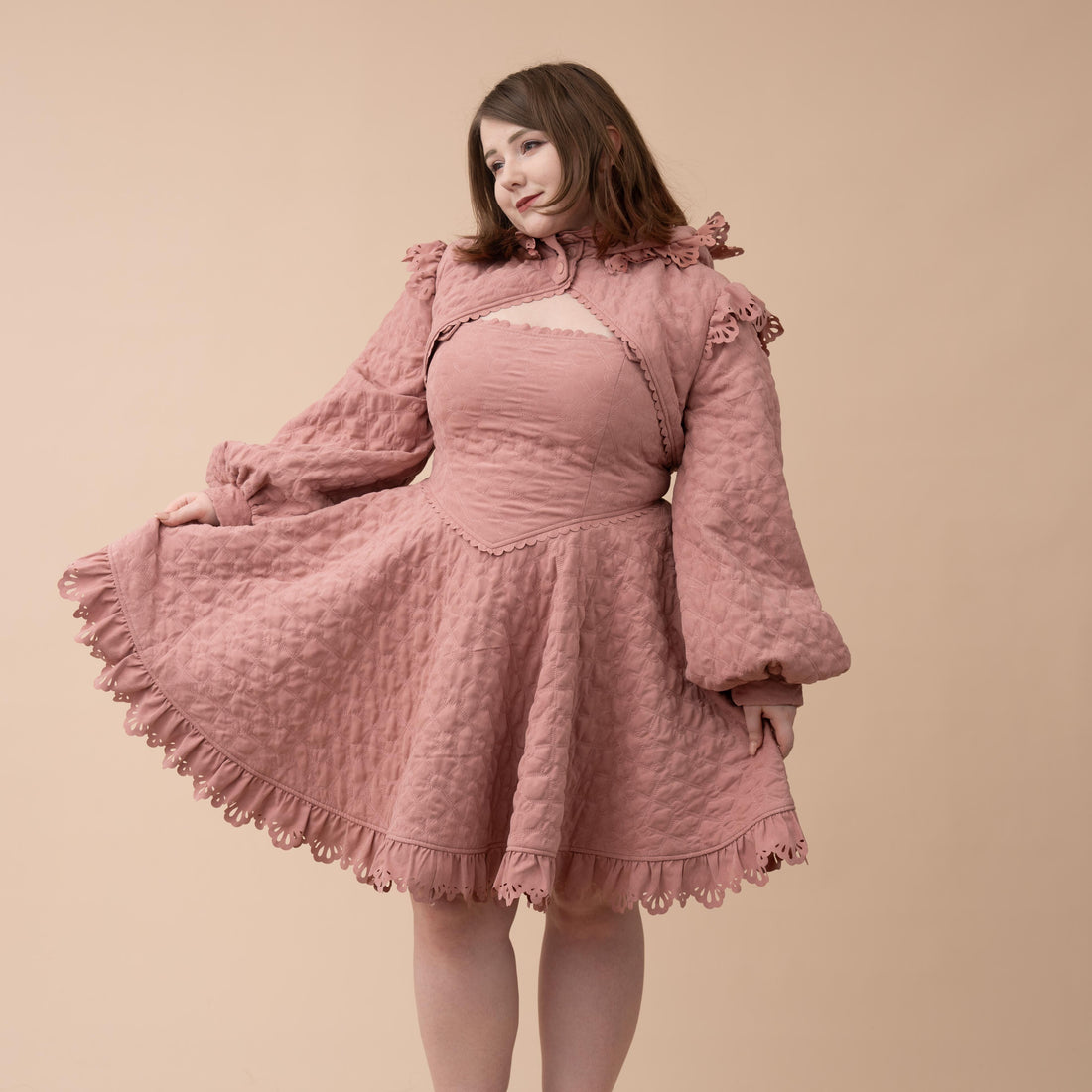 Lover's Jacket Quilted Dress