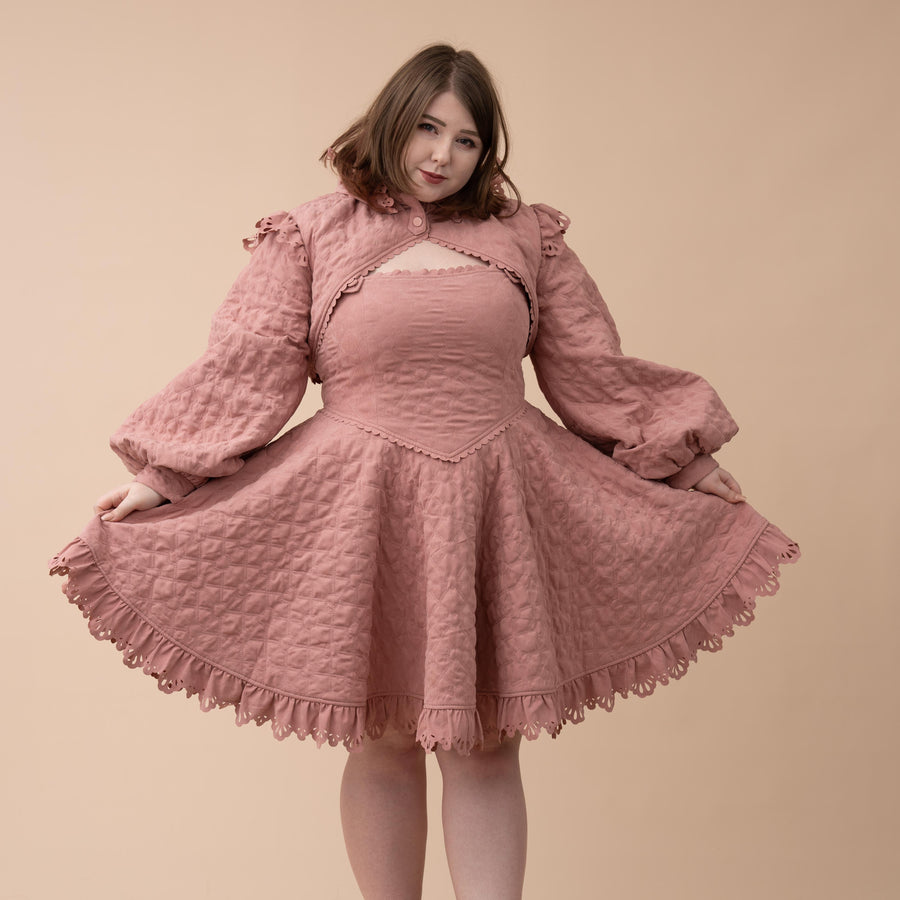 Lover's Jacket Quilted Dress