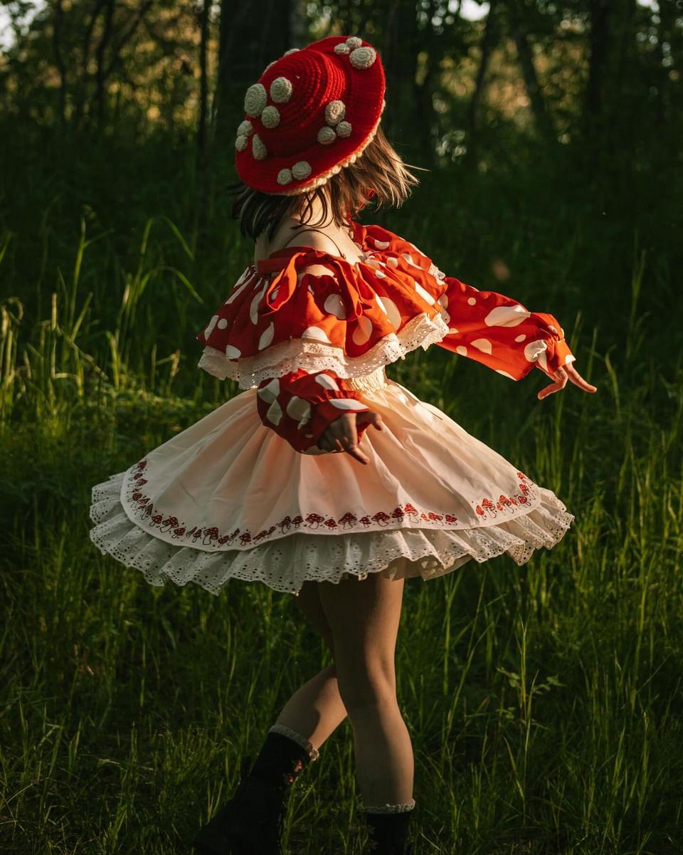 Mushroom Dress (Amanita)