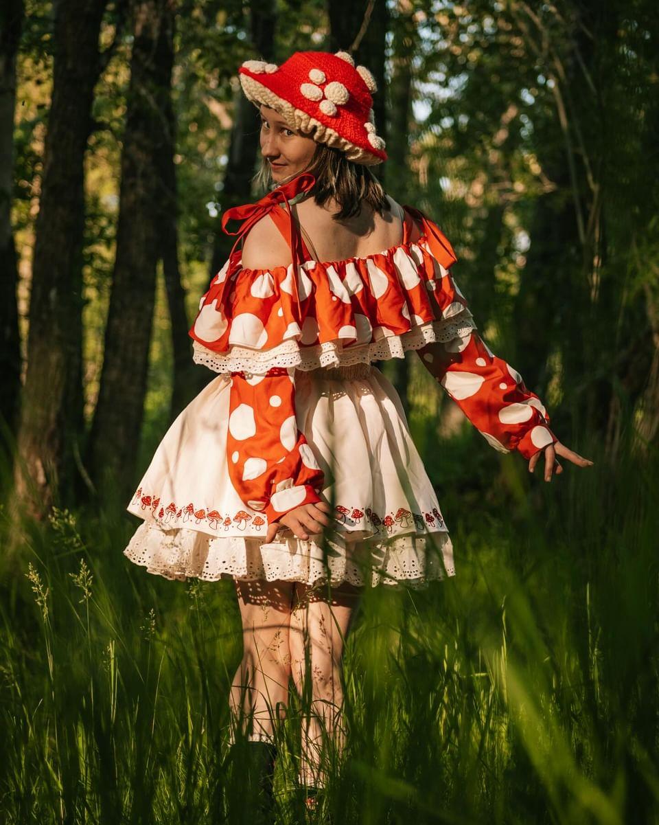 Mushroom Dress (Amanita)