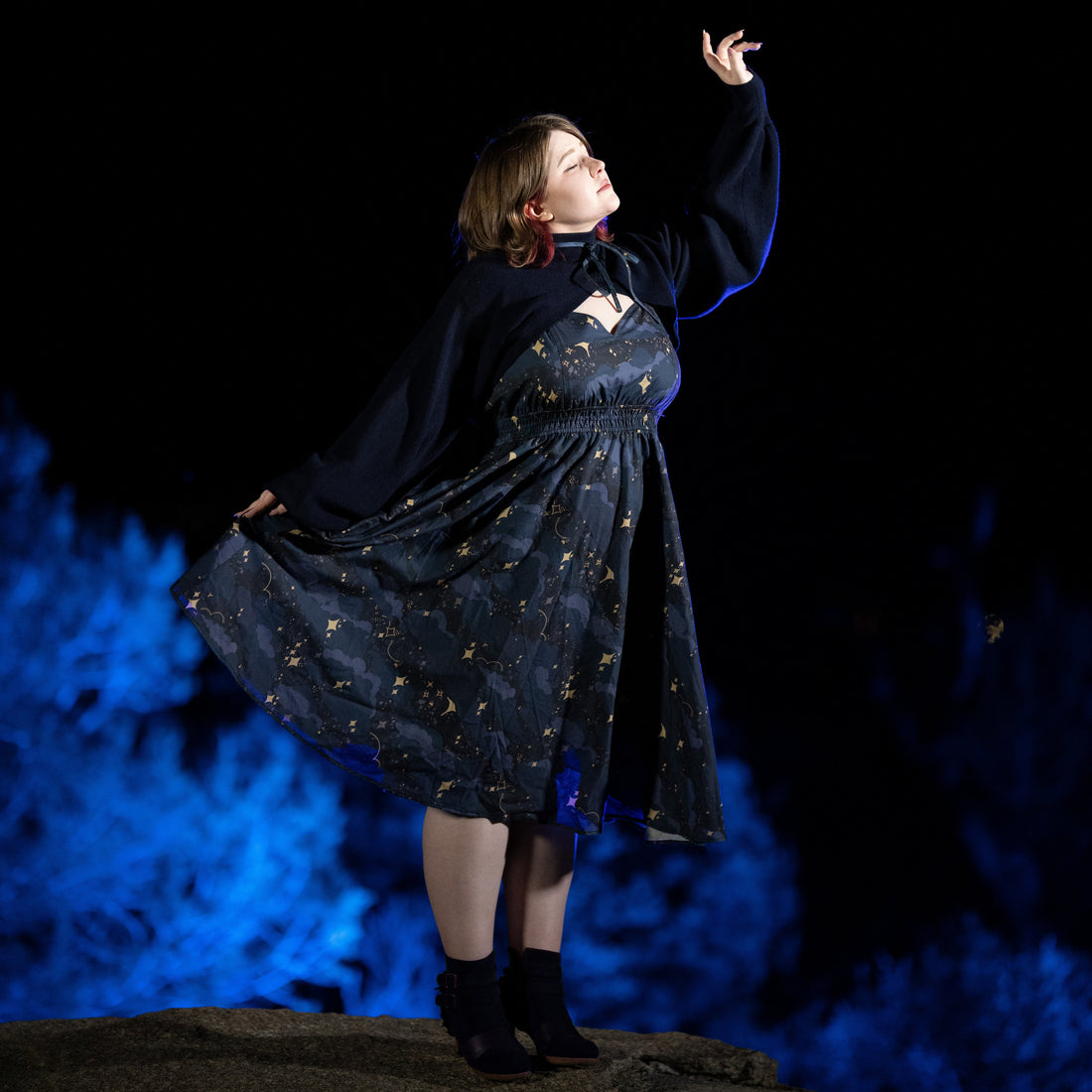 Stardust Strapped Dress (Restocking in August)