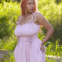 Dusty Peony Dress