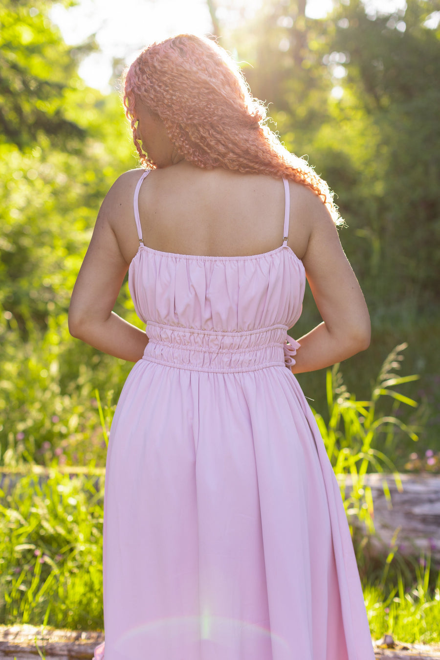 Dusty Peony Dress