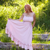 Dusty Peony Dress