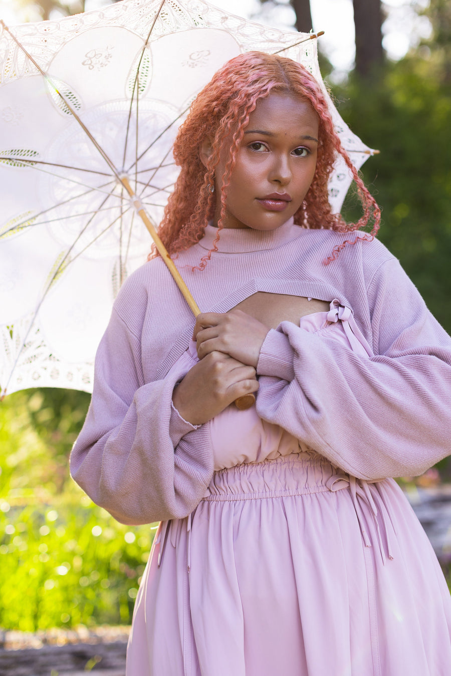 Dusty Peony Dress