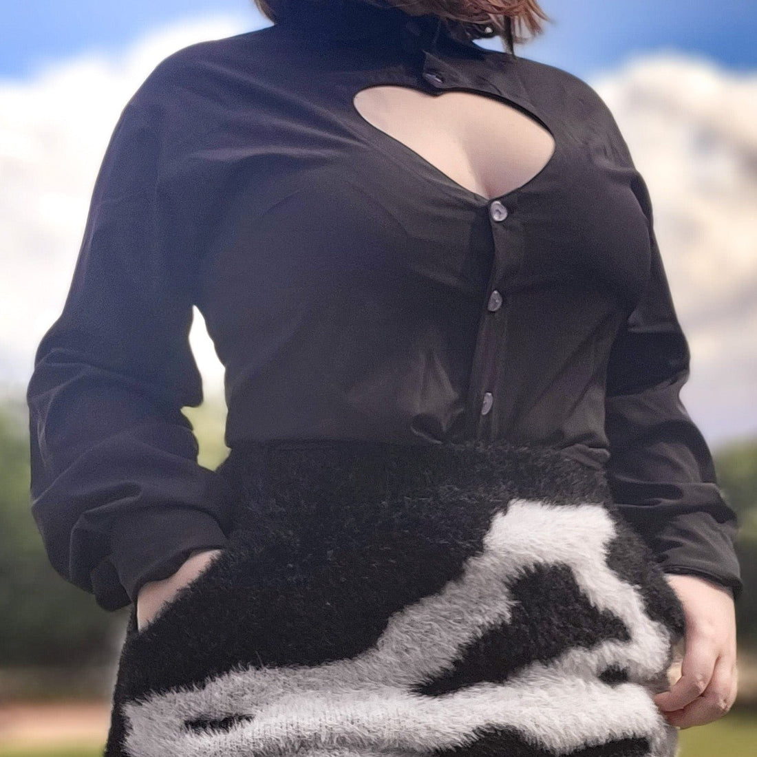 Shibuya's Heart Shirt (Black)