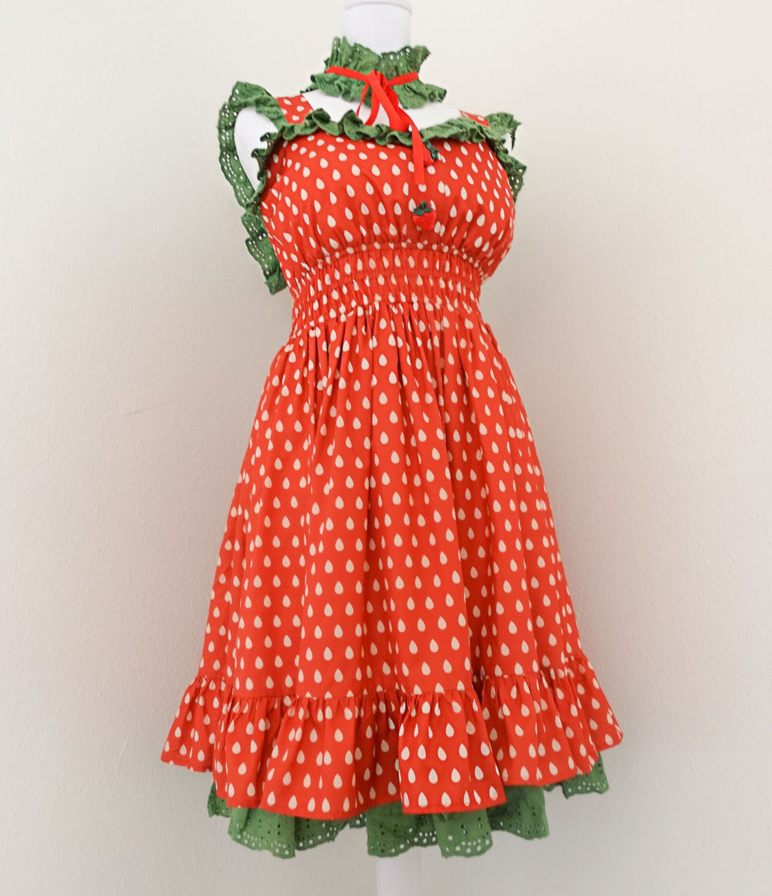 Strawberry Picnic Dress