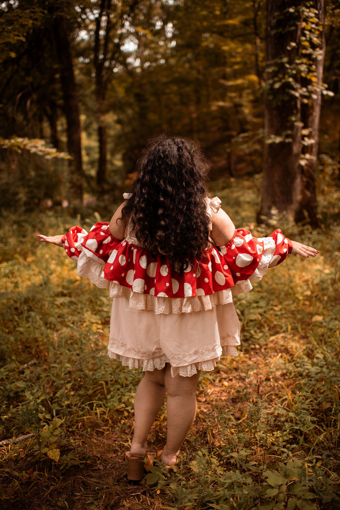 Mushroom Romper (Romper ONLY)